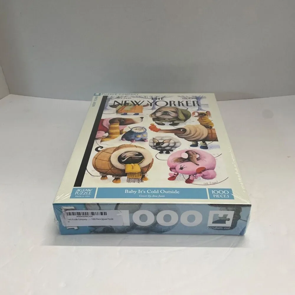 New York Jigsaw Puzzle Company Baby It’s Cold Outside 1000 Piece By Ana Juan New